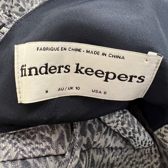 New Finders Keepers Pantsuit Jumpsuit Wide Flare Leg Cowl Neck Wedding Guest - Picture 10 of 16